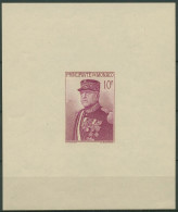 Monaco 1938 Nationalfeiertag Fürst Louis II. Block 1 Postfrisch (C91427) - Bloques