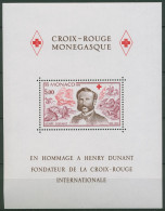 Monaco 1978 Int. Rotes Kreuz Henri Dunant Block 13 Postfrisch (C91410) - Blocks & Sheetlets