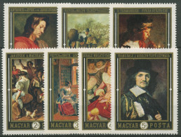 Ungarn 1969 Holländische Maler Gemälde 2555/61 A Postfrisch - Unused Stamps