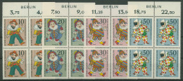 Berlin 1970 Marionetten 4er-Block Oberrand Inschrift Berlin 373/76 Postfrisch - Neufs