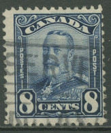 Kanada 1928 König Georg V. 8 Cents 133 A Gestempelt - Gebraucht