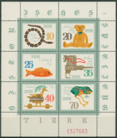 DDR 1981 Historisches Spielzeug Tiere Kleinbogen 2661/66 K Postfrisch (C97015) - Autres & Non Classés