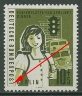 Berlin 1960 Kinder Mit Plattenfehler 194 F 22 Postfrisch - Errors & Oddities