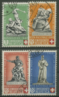 Schweiz 1940 Pro Patria Denkmäler (I) 364/67 Gestempelt - Oblitérés