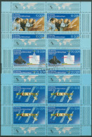 DDR 1988 Raumfahrt Kosmonauten Sojus Kleinbogen 3190/92 K Gestempelt (C97051) - Andere & Zonder Classificatie