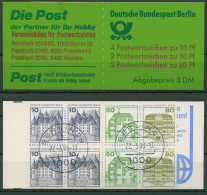 Berlin Markenheftchen 1982 Burgen Und Schlösser MH 13 A Gestempelt - Booklets