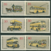 Berlin 1973 Verkehrsmittel Omnibusse 446/51 Postfrisch - Unused Stamps