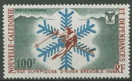 Neukaledonien 1967 Olympische Winterspiele '68 In Grenoble 447 Postfrisch - Unused Stamps