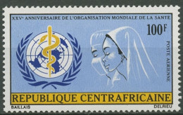 Zentralafrikanische Republik 1973 Weltgesundheitsorganisation WHO 309 Postfrisch - Central African Republic