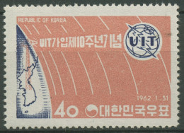 Korea (Süd) 1962 Internationale Fernmeldeunion ITU 342 Postfrisch - Corée Du Sud