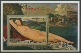 Ajman 1971 Gemälde Venus Block 286 A Postfrisch (C96511) - Adschman
