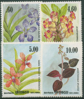 Sri Lanka 1984 Pflanzen Blumen Orchideen 675/78 A Postfrisch - Sri Lanka (Ceylan) (1948-...)