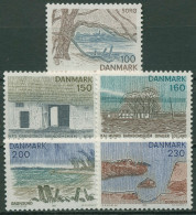Dänemark 1981 Regionen Landschaften Seeland Inseln 733/37 Postfrisch - Ongebruikt
