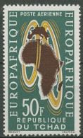 Tschad 1963 Wirtschaftsorganisation EUROPAFRIQUE 100 Postfrisch - Tschad (1960-...)