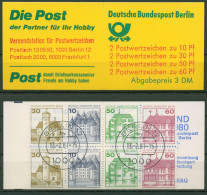 Berlin Markenheftchen 1980 Burgen Und Schlösser MH 12 A Gestempelt - Booklets