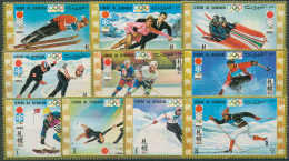 Umm-Al-Qaiwain 1971 Olympische Winterspiele'72 Sapporo 454/63 A Postfrisch - Umm Al-Qaiwain