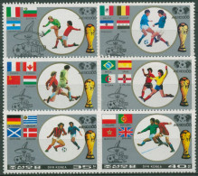 Korea (Nord) 1986 Fußball-WM Mexiko 2728/33 Postfrisch - Korea, North