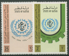 Qatar 1994 Arbeitsorganisation ILO 1037/38 Postfrisch - Qatar