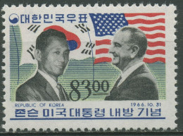 Korea (Süd) 1966 Staatsbesuch Von L.B.Johnson 562 Postfrisch - Corea Del Sud
