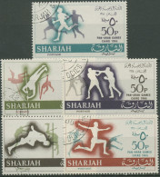 Sharjah 1965 Panarabische Spiele Kairo 193/97 A Gestempelt - Schardscha