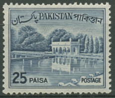 Pakistan 1962 Shalimar-Gärten Lahore 184 Postfrisch - Pakistan