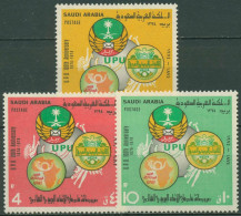 Saudi-Arabien 1974 Weltpostverein UPU 554/56 Postfrisch - Saudi Arabia