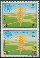 Saudi-Arabien 1988 Welternährungstag Weizenähre 927/28 Postfrisch - Saudi Arabia