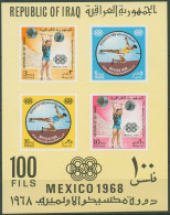 Irak 1969 Olympische Sommerspiele'68 Mexiko Block 16 Postfrisch (C97863) - Irak