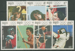 Kambodscha 1990 Olympische Sommerspiele'92 Barcelona 1116/22 Postfrisch - Cambodja