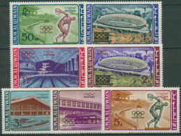 Umm-Al-Qaiwain 1964 Olympische Sommerspiele Tokio 19/25 A Postfrisch - Umm Al-Qaiwain