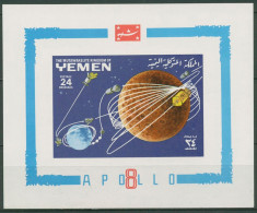 Jemen (Königreich) 1969 Apollo 8 Raumfahrt Block 150 Postfrisch (C97827) - Yemen