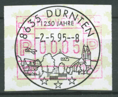 Schweiz Automatenmarken 1993 ATM 5 Y Gestempelt - Automatic Stamps