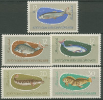 Vietnam 1963 Tiere Fische 270/74 Ungebraucht O.G., Kleine Mängel - Vietnam