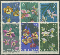 Vietnam Nord 1966 Pflanzen Blumen Orchideen 425/30 A Ungebraucht O.G. - Vietnam