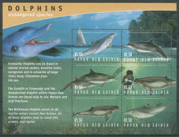 Papua Neuguinea 2003 Gefährdete Delphine 1031/36 K Postfrisch (C25581) - Papouasie-Nouvelle-Guinée