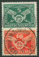 Deutsches Reich 1925 Dt.Verkehrsausstellung München 370/71 Y TOP-Stempel - Usados