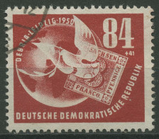 DDR 1950 Briefmarken-Ausstellung DEBRIA Leipzig 260 Mit Massenstempel - Used Stamps