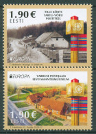 Estland 2020 Europa CEPT Historische Postrouten 986/87 Postfrisch - Estonia