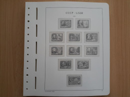 LEUCHTTURM Vordruckblätter UDSSR 1957/63 SF Gebraucht, Neuwertig (Z3236) - Pré-Imprimés