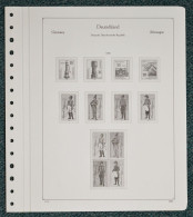 KABE Of Vordruckblätter DDR 1986/90 Gebraucht, Neuwertig (Z432) - Afgedrukte Pagina's