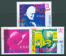 Vatikan 2002 Die Weltreisen Von Papst Johannes Paul II. 1424/26 Postfrisch - Neufs
