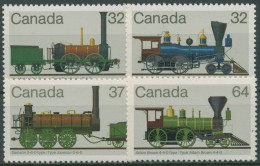 Kanada 1983 Eisenbahn Dampflokomotiven 893/96 Postfrisch - Unused Stamps