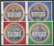 Vatikan 2002 Automatenmarken Die Vier Evangelisten ATM 11/14 X Postfrisch - Ongebruikt