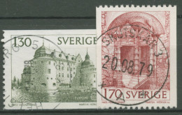 Schweden 1978 Europa CEPT Baudenkmäler Schloss Örebro 1014/15 Gestempelt - Used Stamps