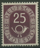 Bund 1951 Freimarke Posthorn 131 Mit Neugummierung (R81050) - Ongebruikt