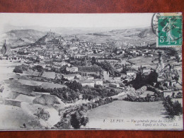 43 - LE PUY En VELAY - Vue Générale Prise Des Orgues Vers Espaly Et Le Puy. - Le Puy En Velay