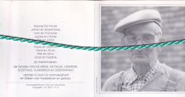 Albert Van De Keere-Vermeire-De Pauw, Maldegem 1915, 1997. Stichter Schrijnwerkerij Van De Keere. Foto - Overlijden