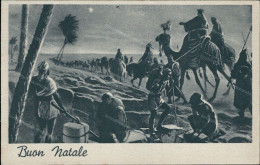 Ae709  Cartolina Militare Coloniale Ex Colonie  Buon Natale - Autres & Non Classés