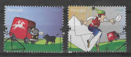 Portugal  2008  Mi.Nr. 3283 / 84 , EUROPA CEPT / Der Brief / The Letter  - Gestempelt / Fine Used / (o) - 2008