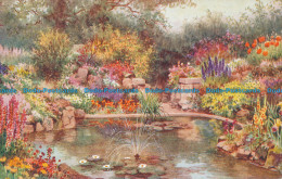 R109814 Old Postcard. Rainbow Garden And Fountain. Salmon. No 4240 - Welt